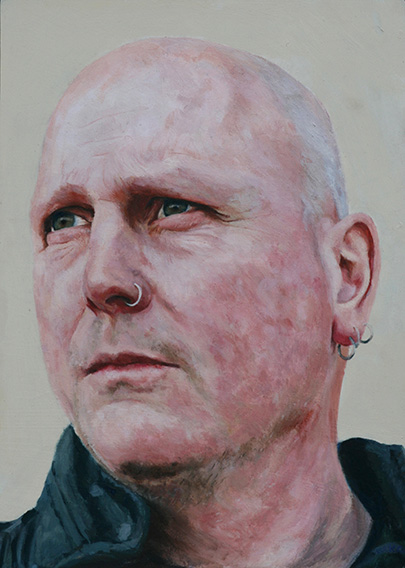 Kurt Jackson. A portrait of the famous landscape artist from Cornwall